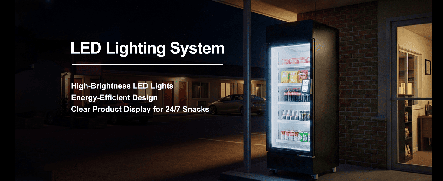 Борлуулалтыг нэмэгдүүлэхийн тулд өндөр тод LED гэрэлтүүлэг ашиглан бүтээгдэхүүний борлуулалтыг сайжруулсан.